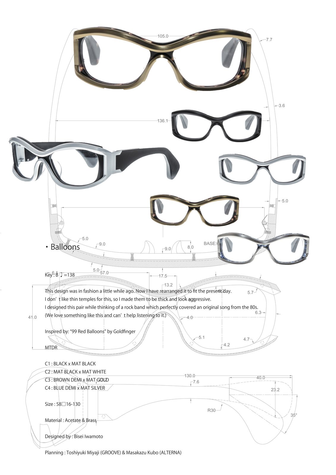 Domination of Reverberation, catalog page