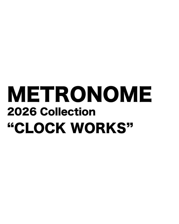 METRONOME 2026 collection, CLOCK WORKS